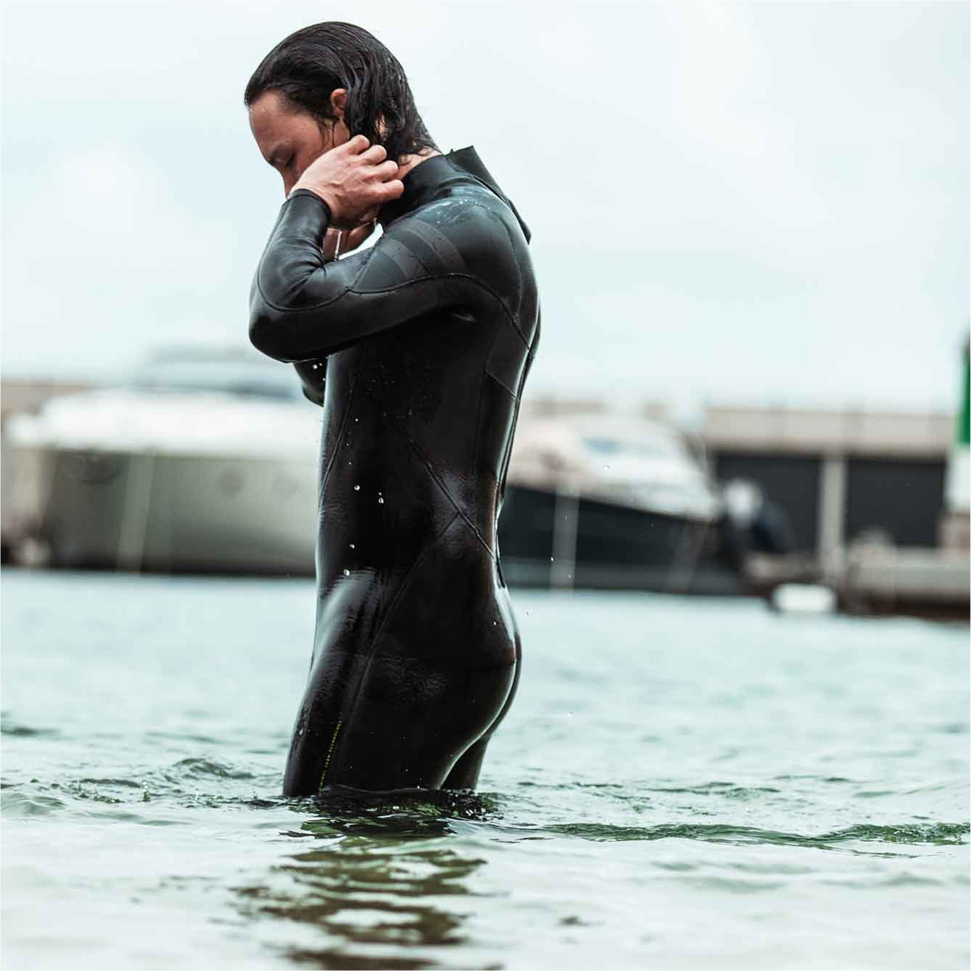 2026 Jobe Mens Yukon 4/3mm Back Zip GBS Wetsuit 303522026 - Black